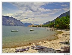 am Horizont ...Malcesine!