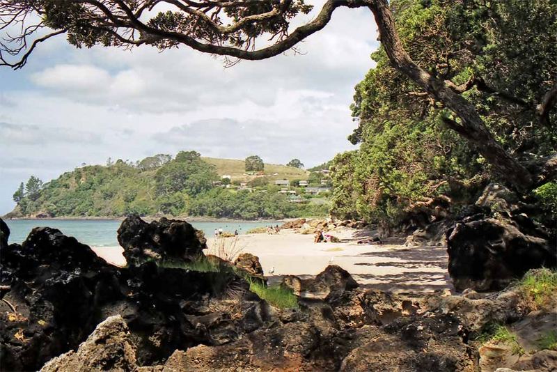 Am Hot Water Beach - Coromandel/NZ