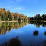 Am idyllischen Breitmattsee .......