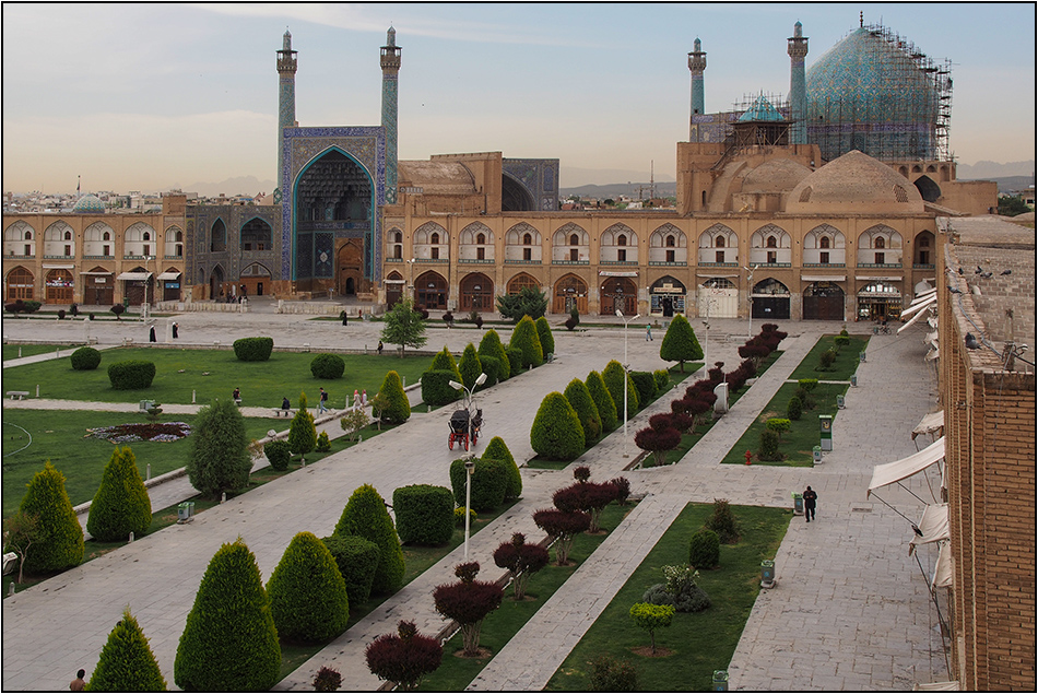 Am Imam-Platz in Isfahan