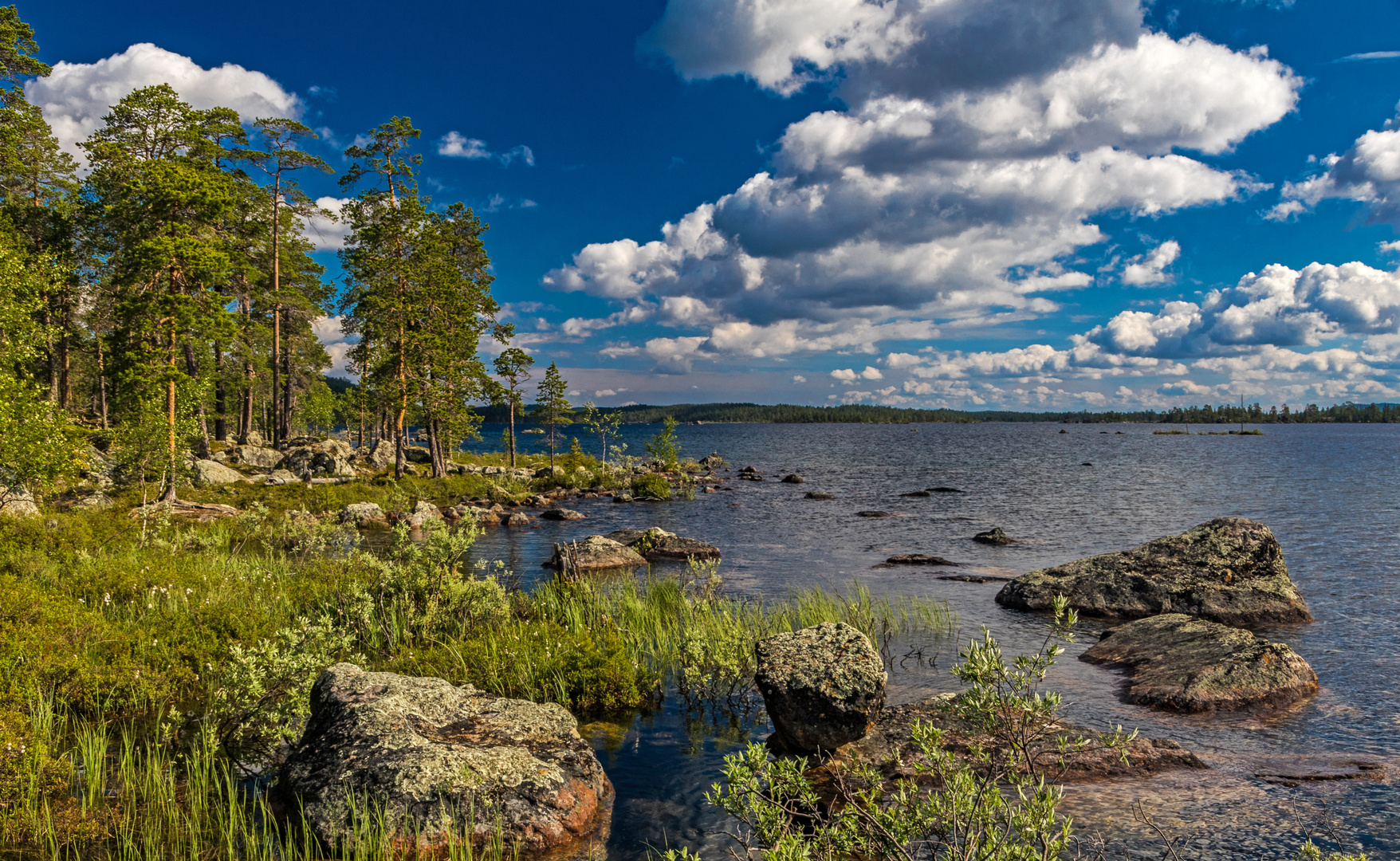 Am Inarijärvi, vulgo Inari-See