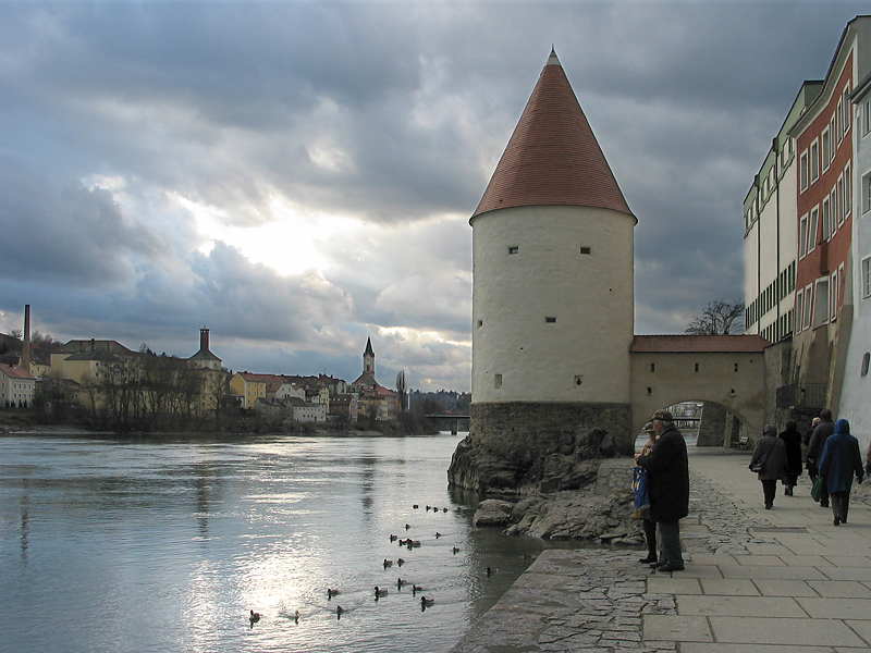 Am Innkai in Passau