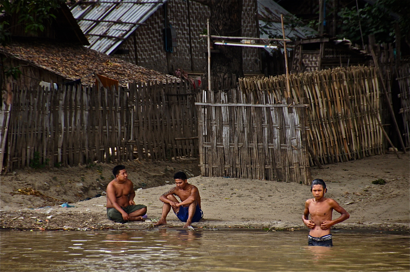 am irrawaddy bei bagan III