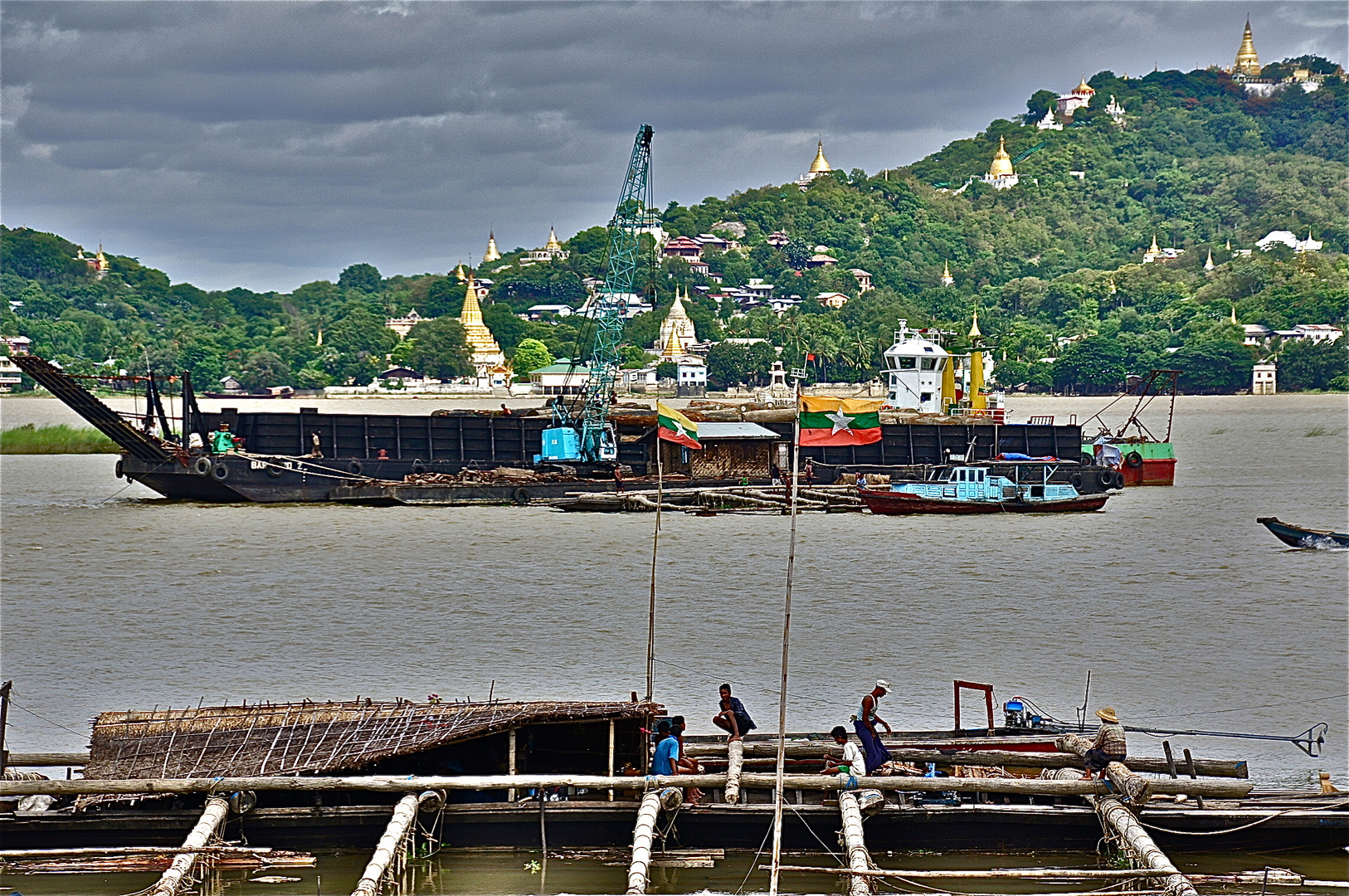 am irrawaddy bei sagaing