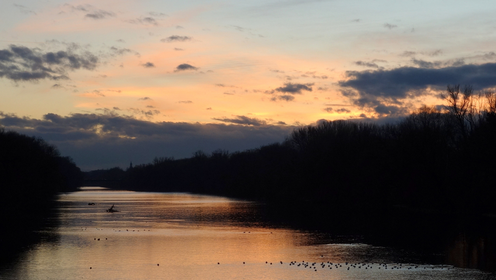 Am Isar- Stauwehr, Unterföhring