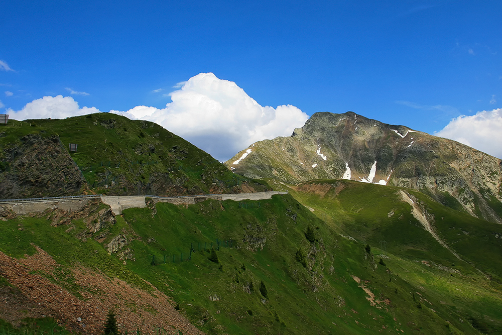 Am Jaufenpass....