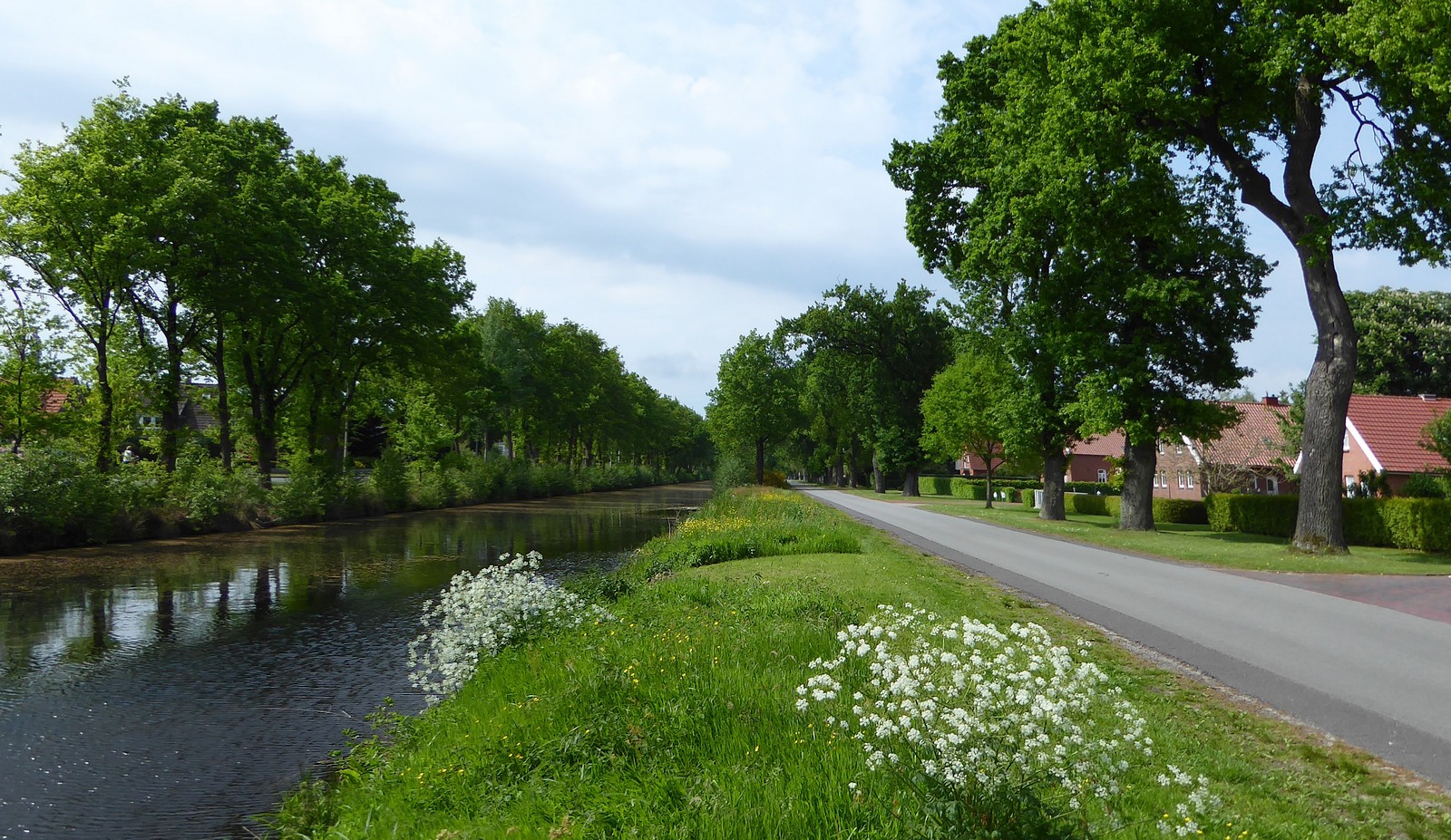 Am Kanal entlang