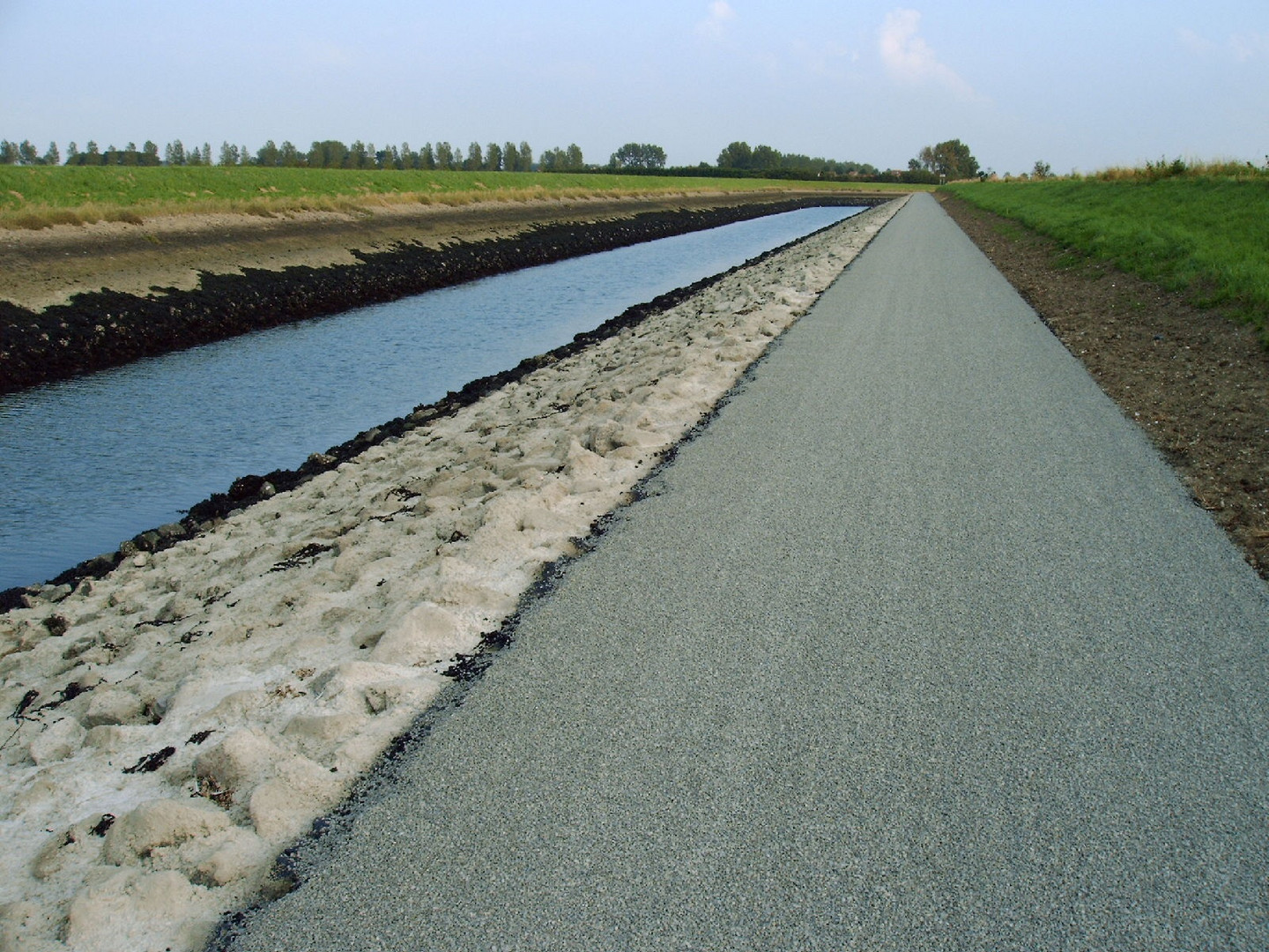 Am Kanal entlang