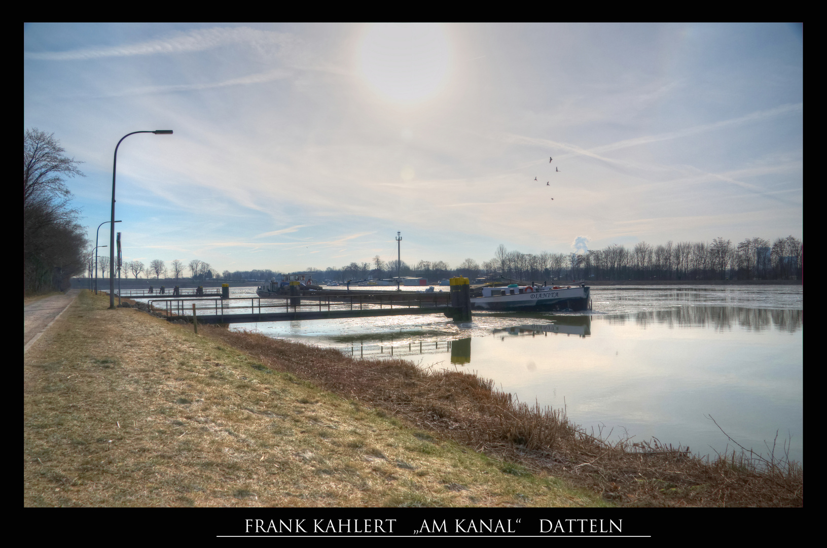 Am Kanal in Datteln