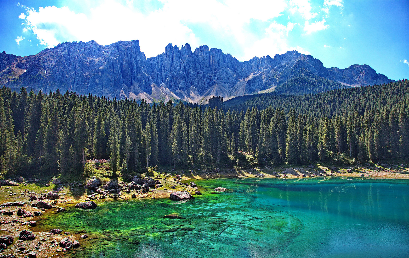 Am Karersee-Dolomiten - Südtirol