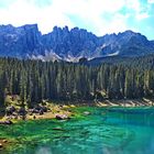 Am Karersee-Dolomiten - Südtirol