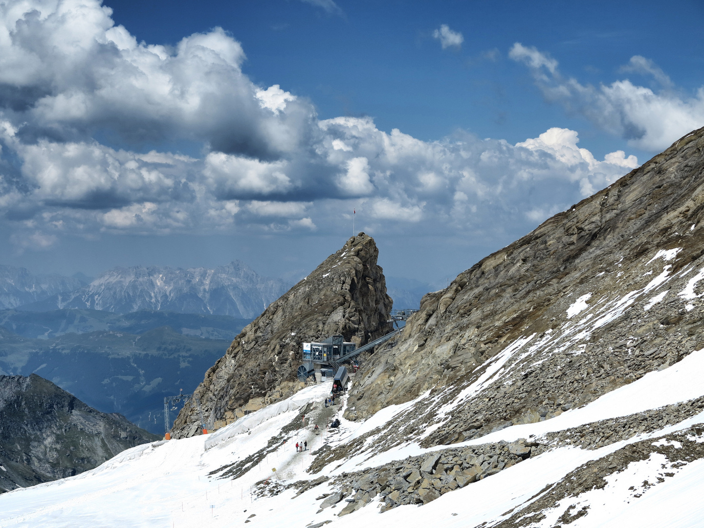 Am Kitzsteinhorn (Österreich)