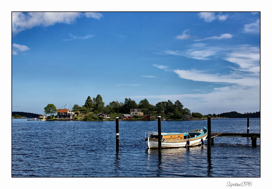 Am kleinen Hafen...