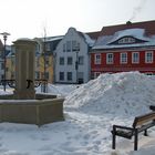 am kleinen Markt in Spremberg