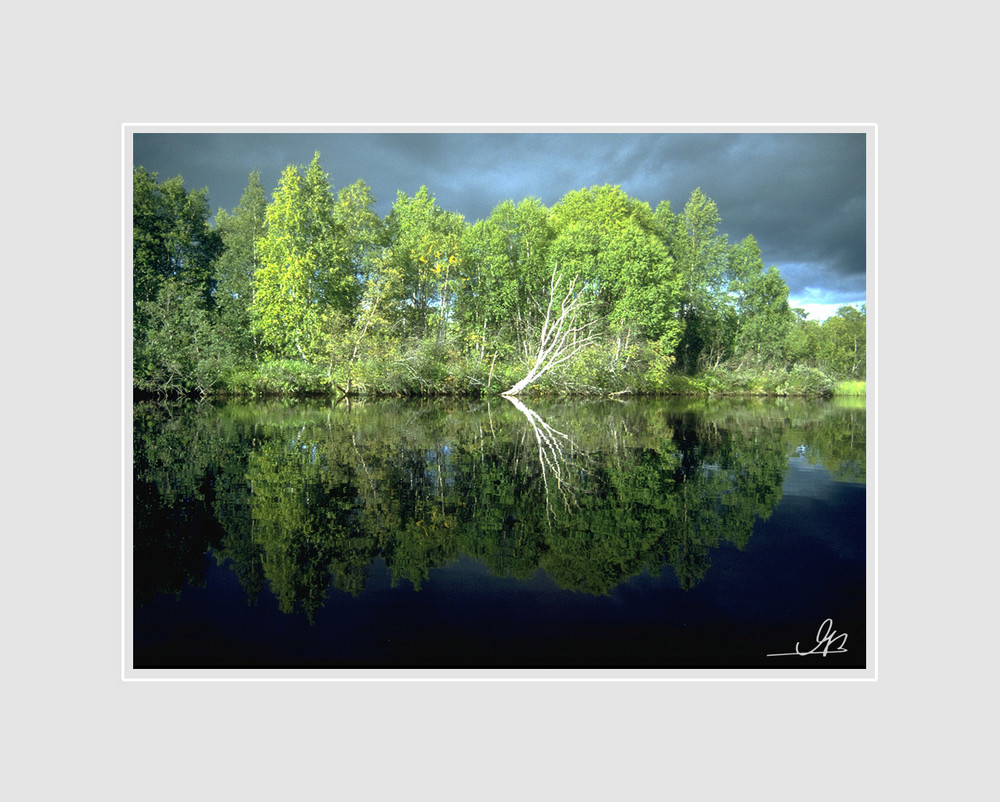 am kleinen See bei Börtnan