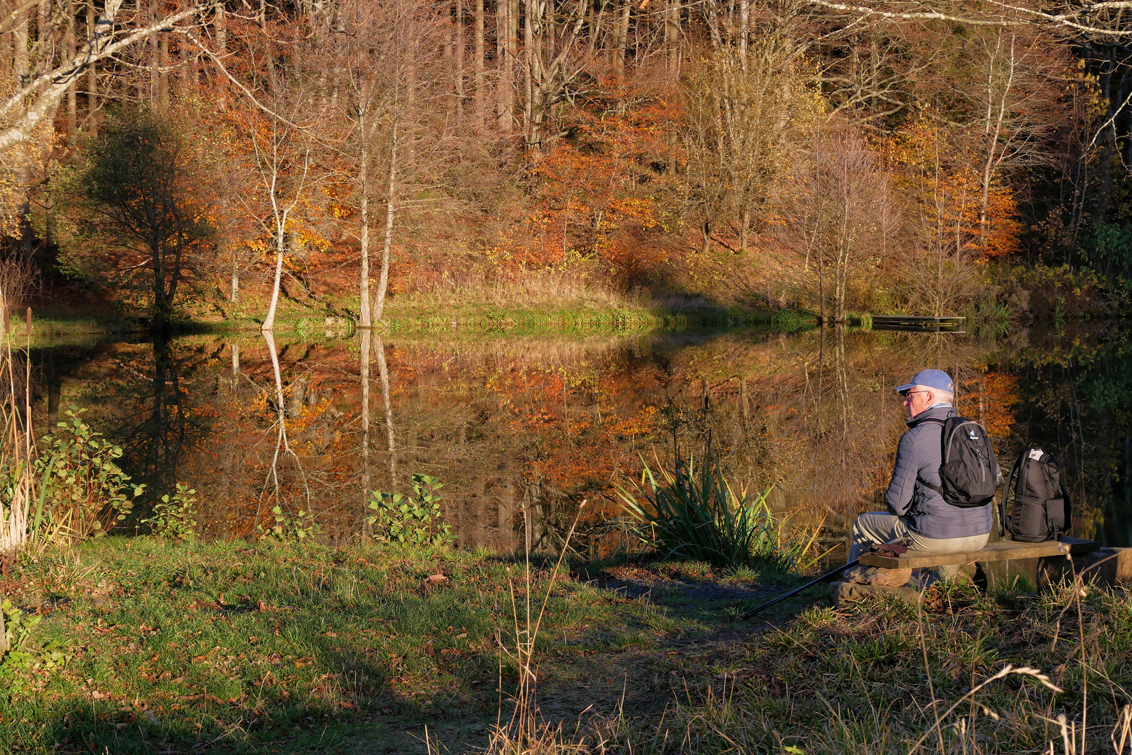 am kleinen Teich