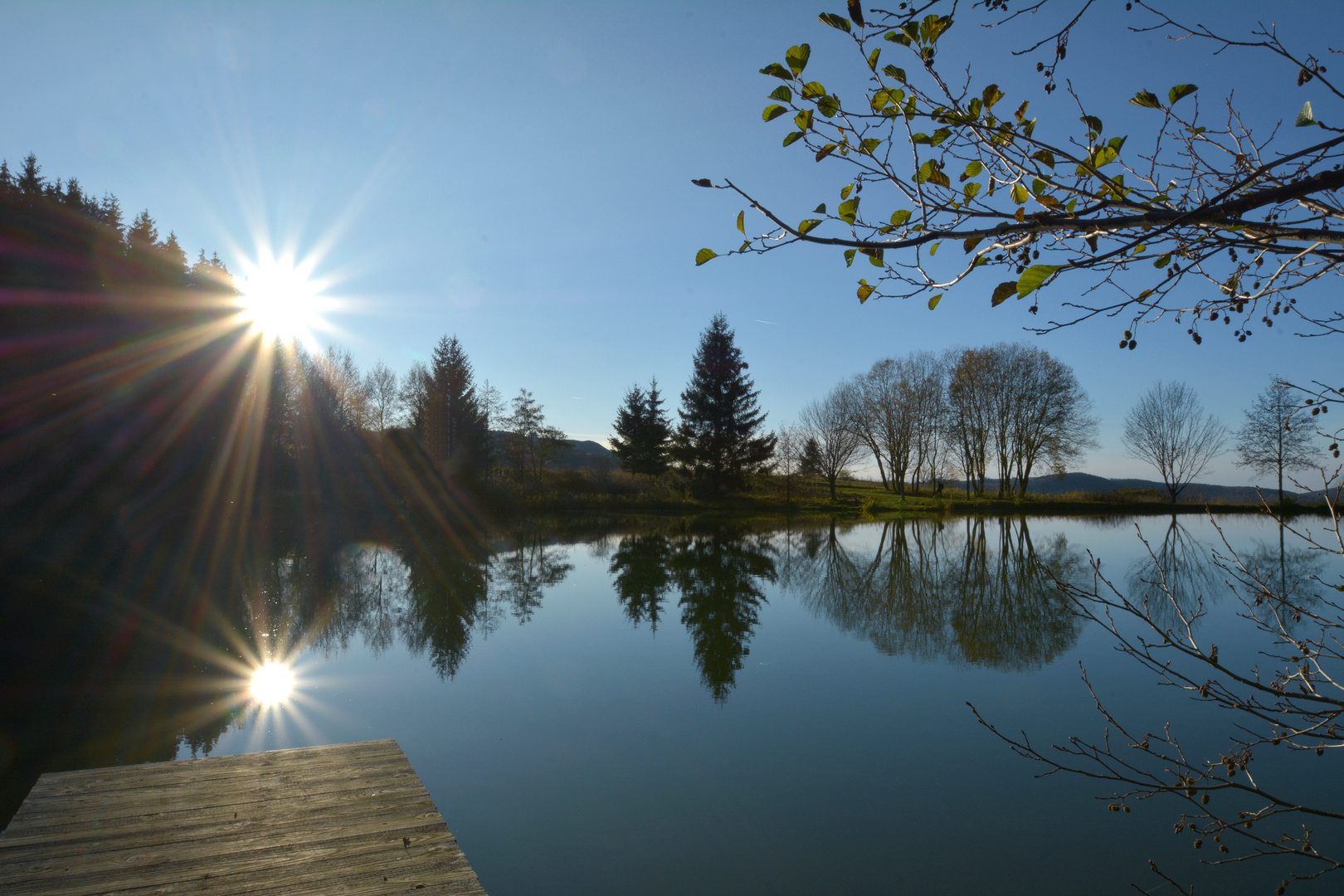 am kleinen Teich