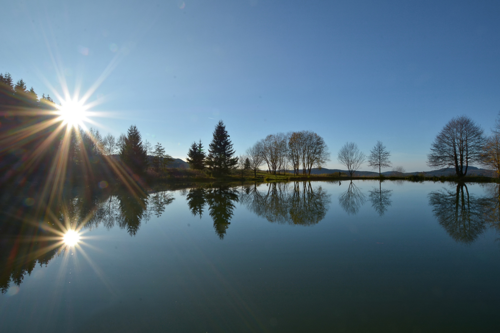 am kleinen Teich