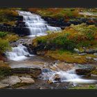 Am kleinen Wasserfall