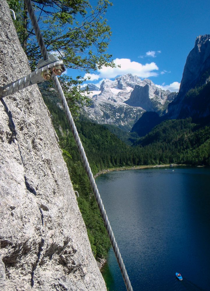 am Klettersteig