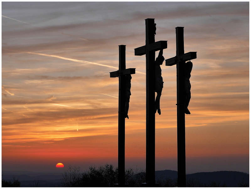 Am Kloster Kreuzberg in der Rhön