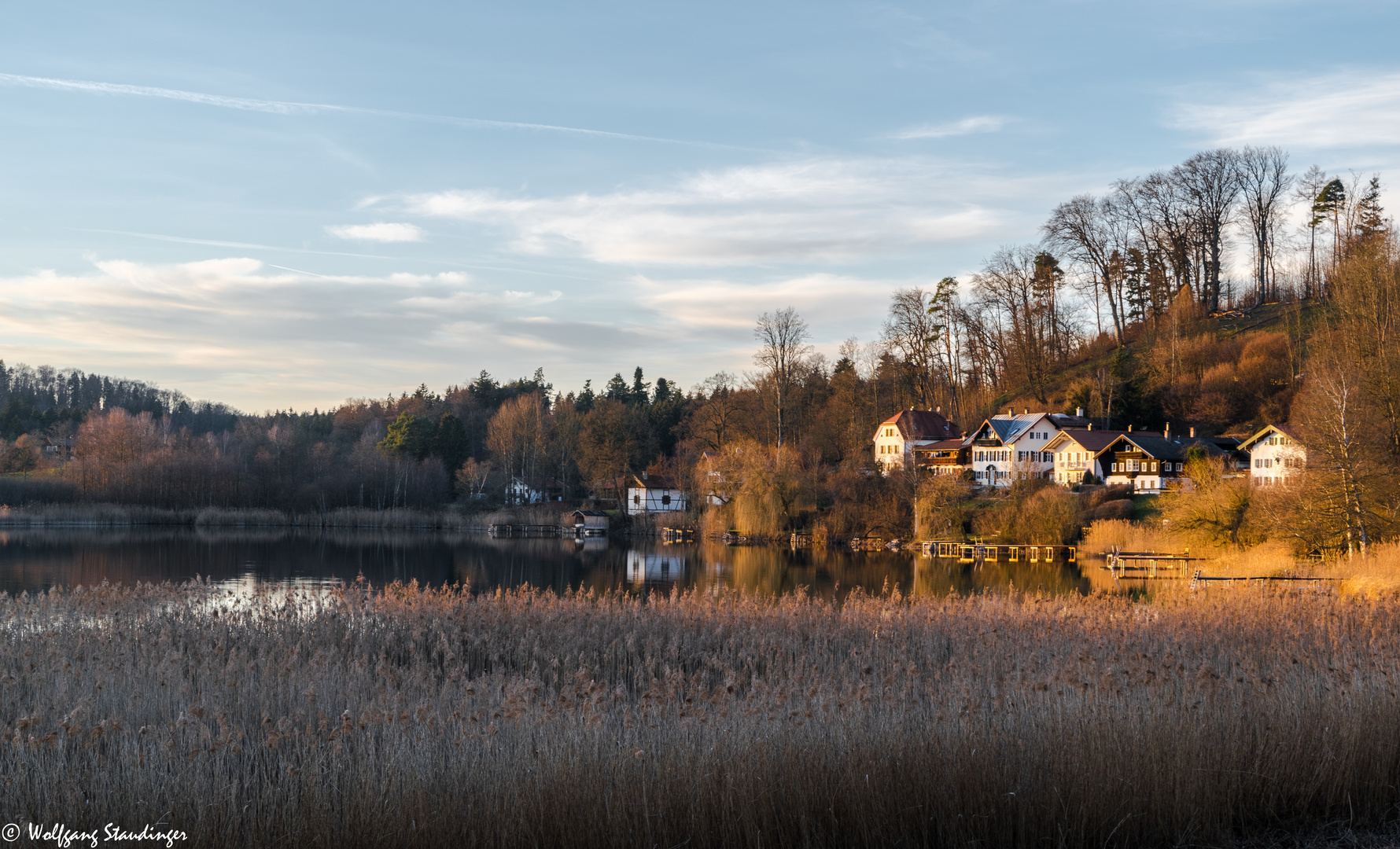 Am Klostersee im schneelosen Dezember