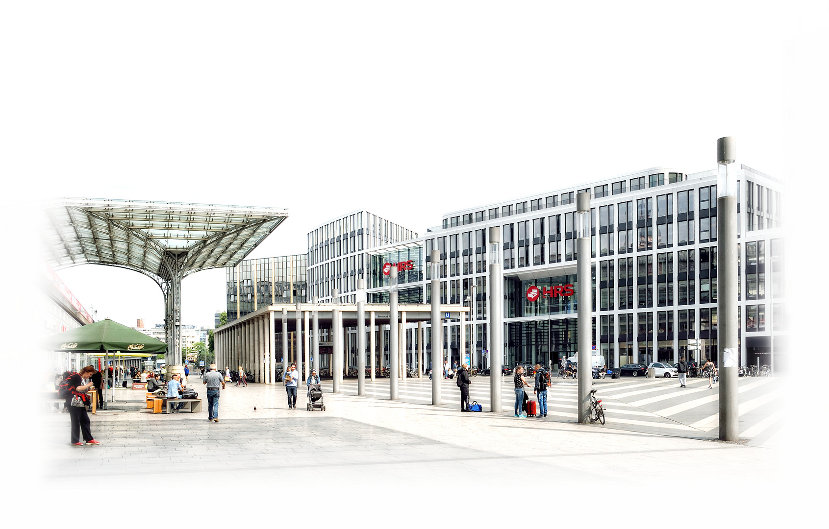 am Kölner Hauptbahnhof