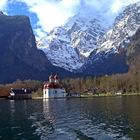 Am Königsee mit Watzmann-Massiv