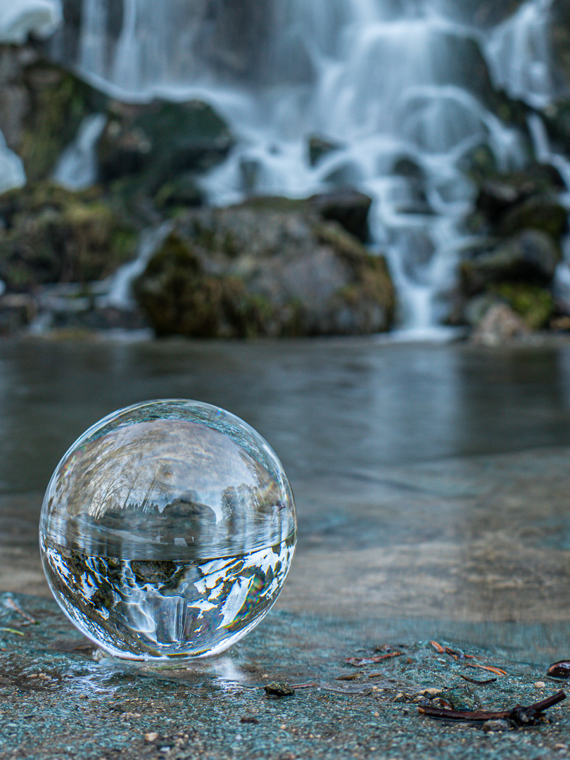 Am Königshütter Wasserfall gekugelt (1)