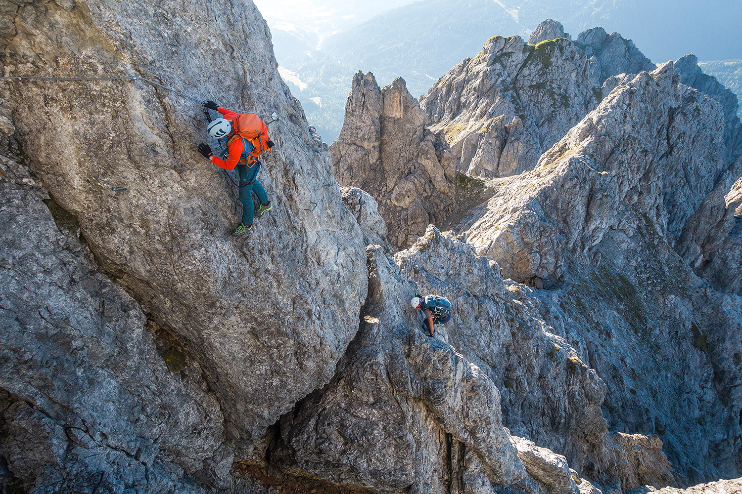 Am Königsjodler Klettersteig