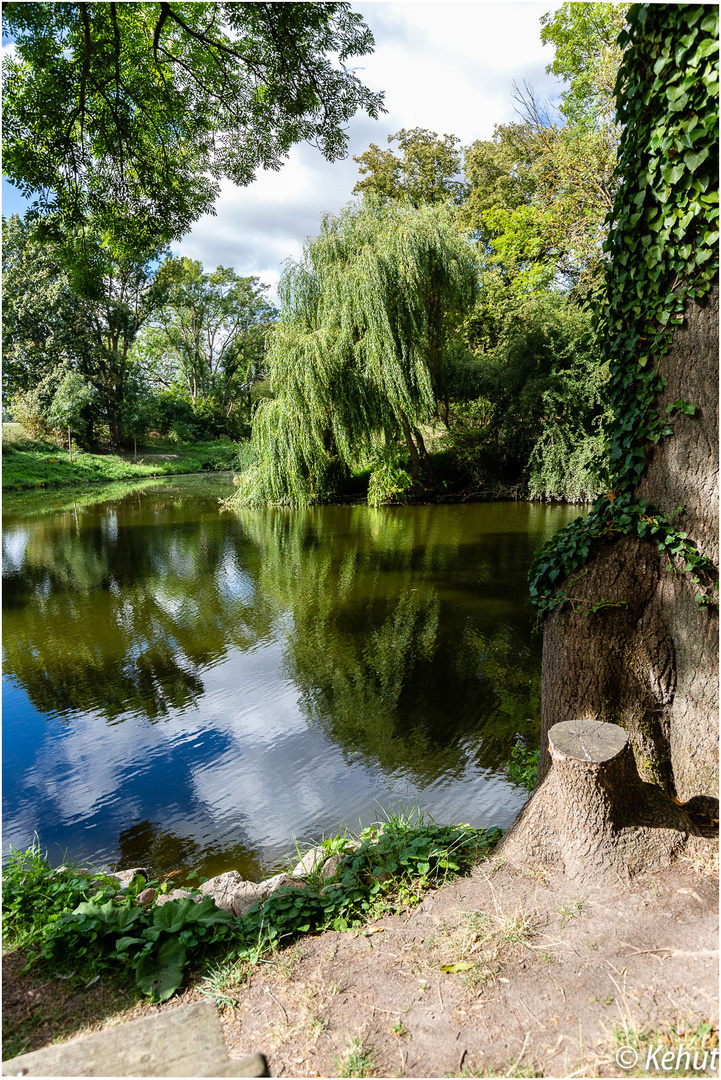 Am Koppelteich - Schloss- und Landschaftspark Hundisburg