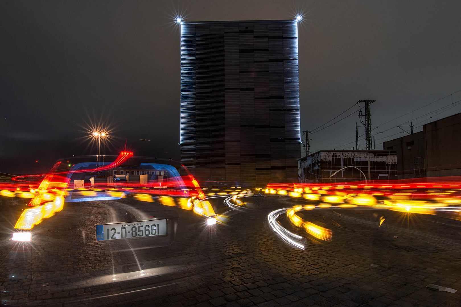 Am Kraftwerk der Hafencity Hamburg