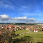 Am Kraterrand -  Pano aus 13 Hochkantaufnahmen.