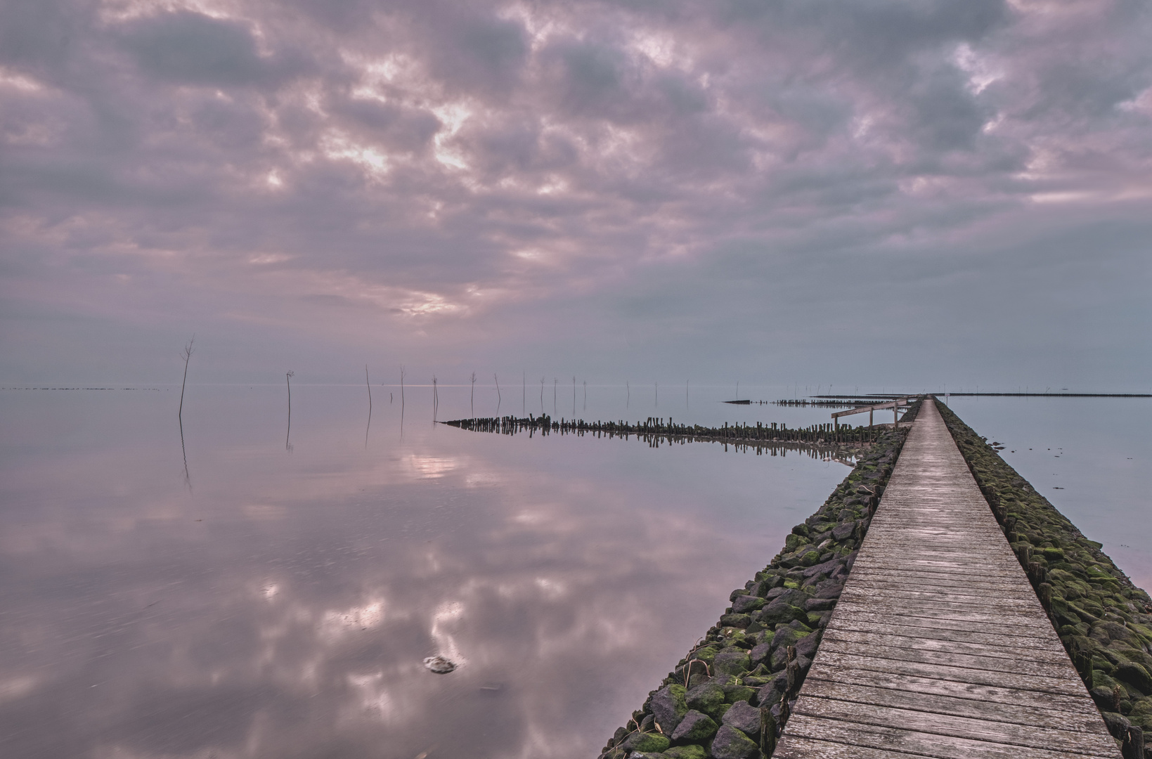 Am Kutterhafen Spieka-Neufeld, Nordsee.