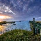 Am Kutterhafen Spieka-Neufeld, Nordsee.