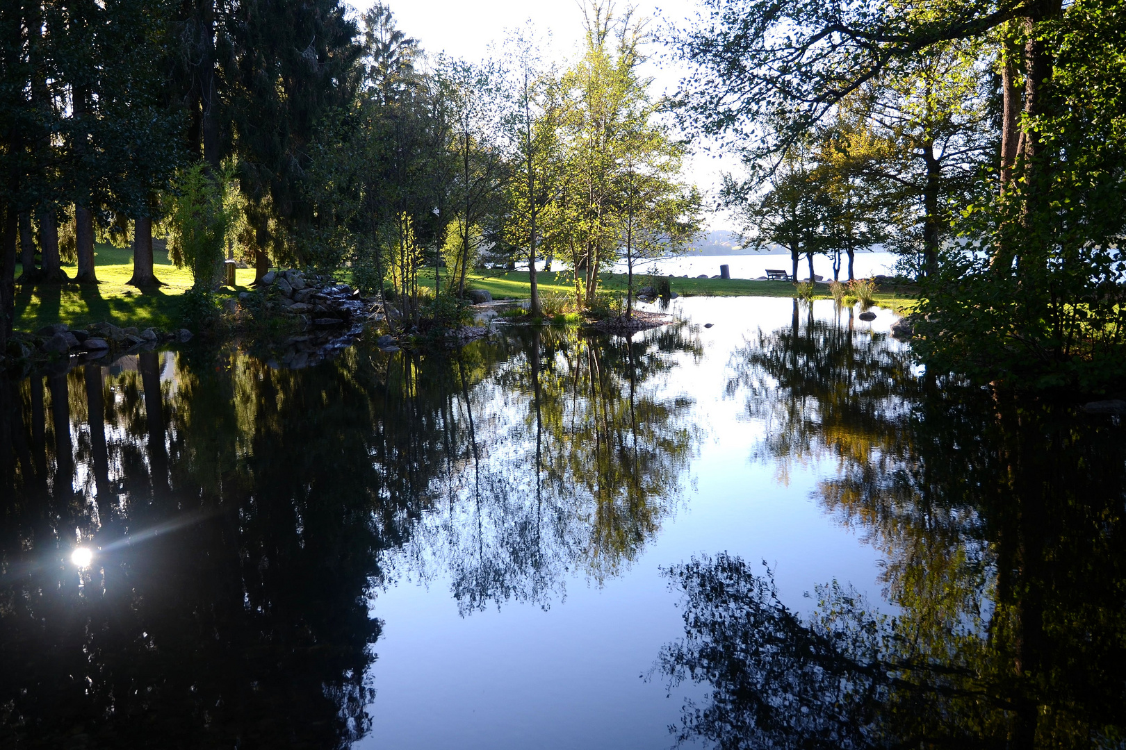 Am Lac de Gérardmer in den Vogesen