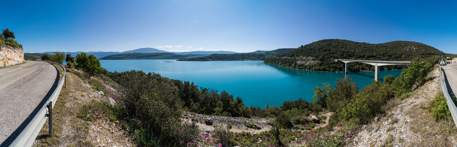 Am Lac de Serre-Poncon