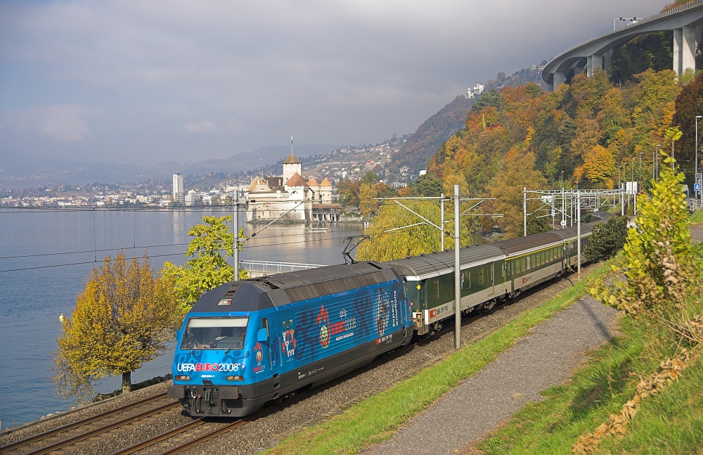 Am Lac Léman im Herbst