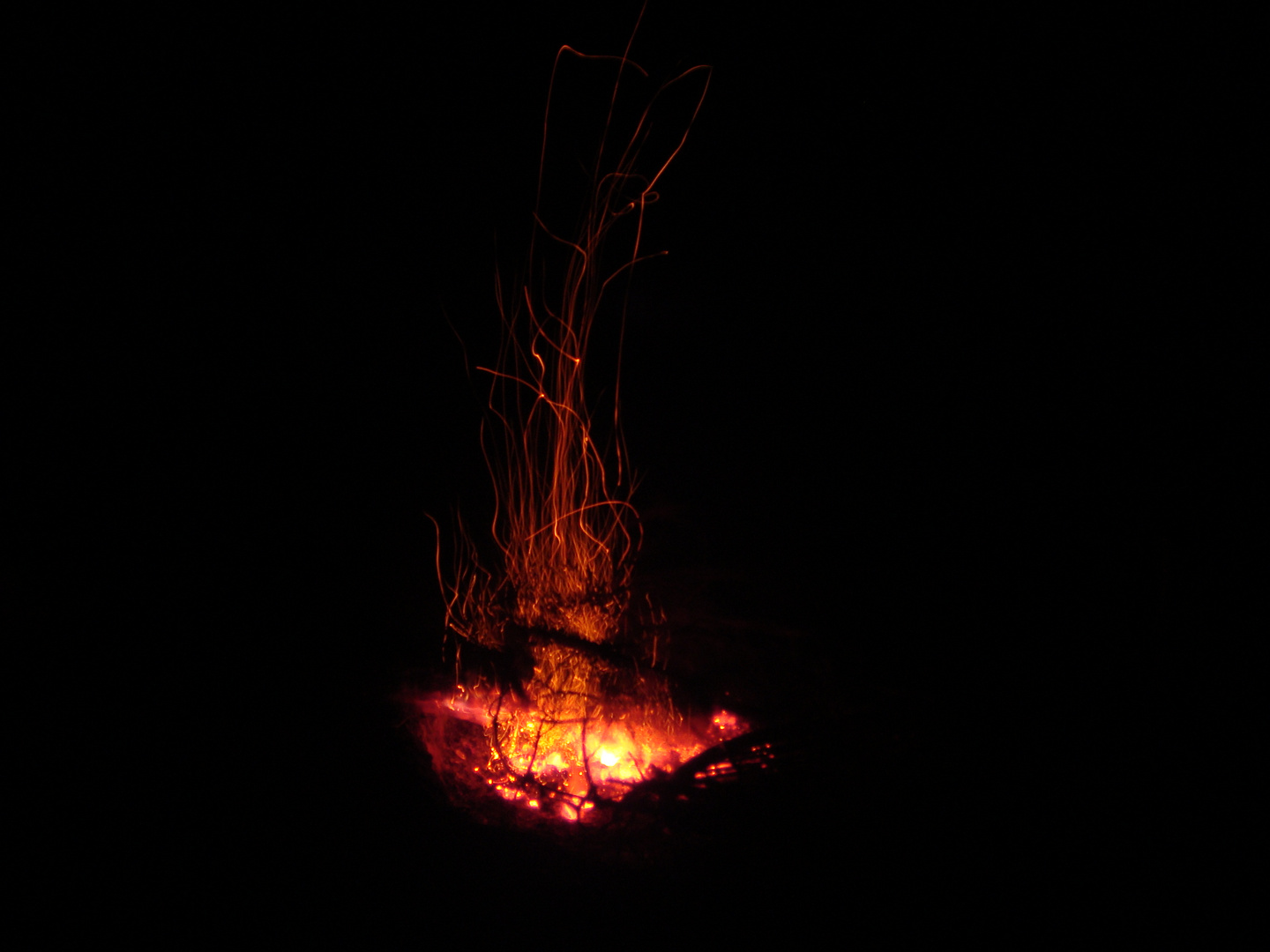 Am Lagerfeuer...