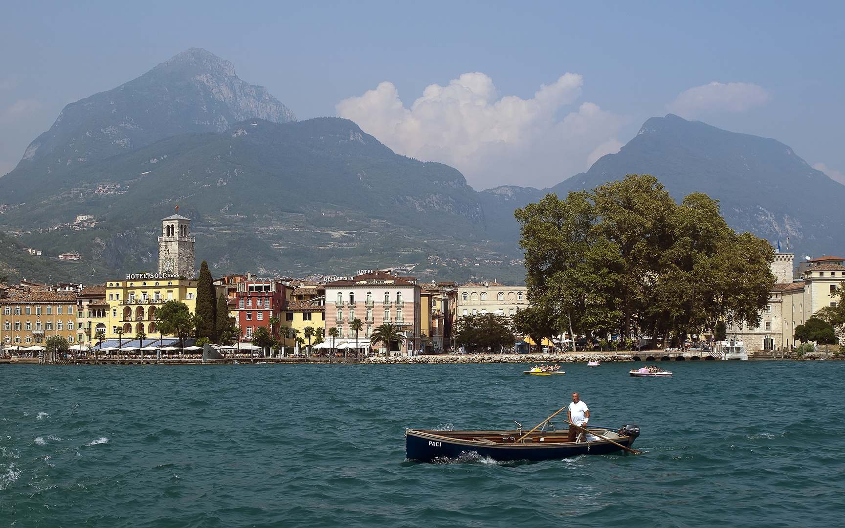 Am Lago bei Riva del Garda