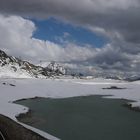 Am Lago Bianco kurz vor Ospizio Bernina