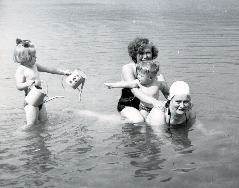 Am Lago di Lugano 1955