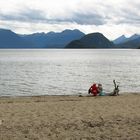 Am Lake Manapouri (Kepler Track)