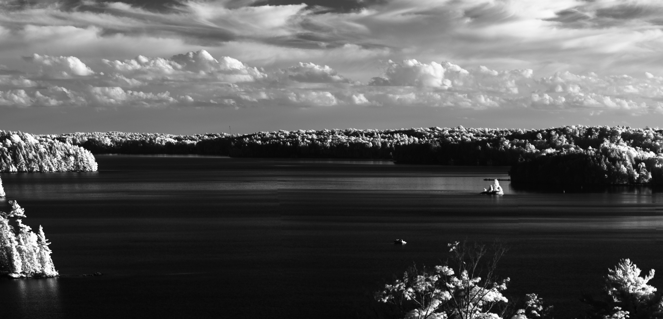 Am Lake Muskoka, Ontario, Kanada