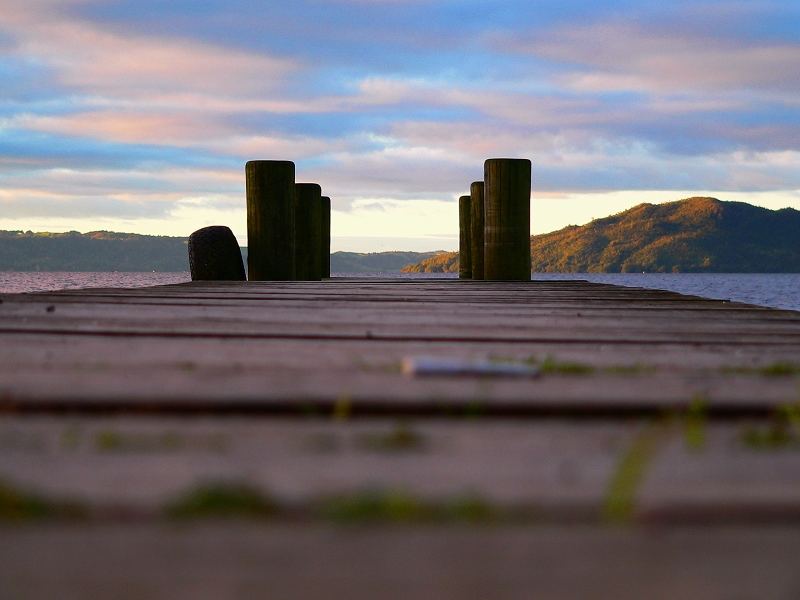 Am Lake Rotorua