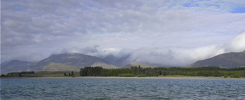Am Lake Tekapo/Südinsel Neuseeland.