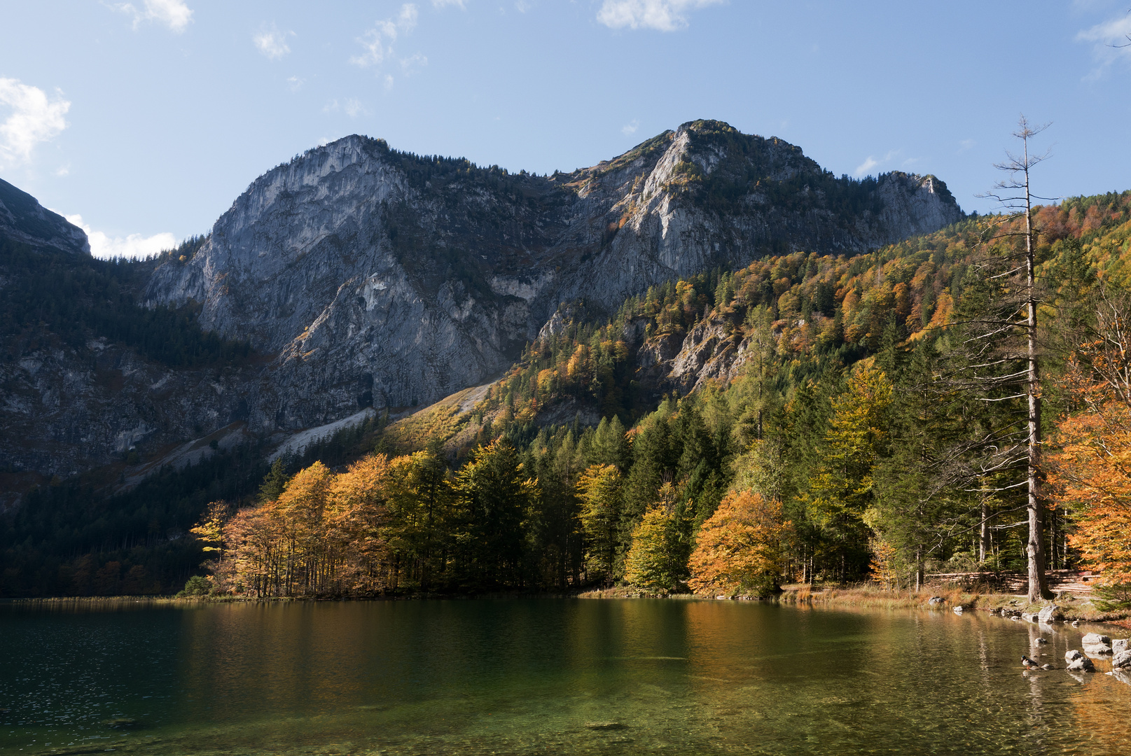 Am Langbathsee...