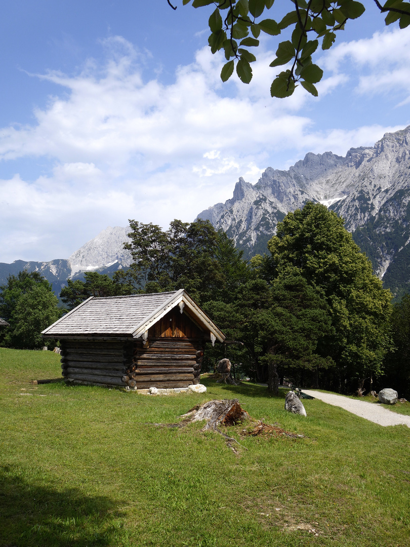 Am Latscheneck am Kranzberg bei Mittenwald