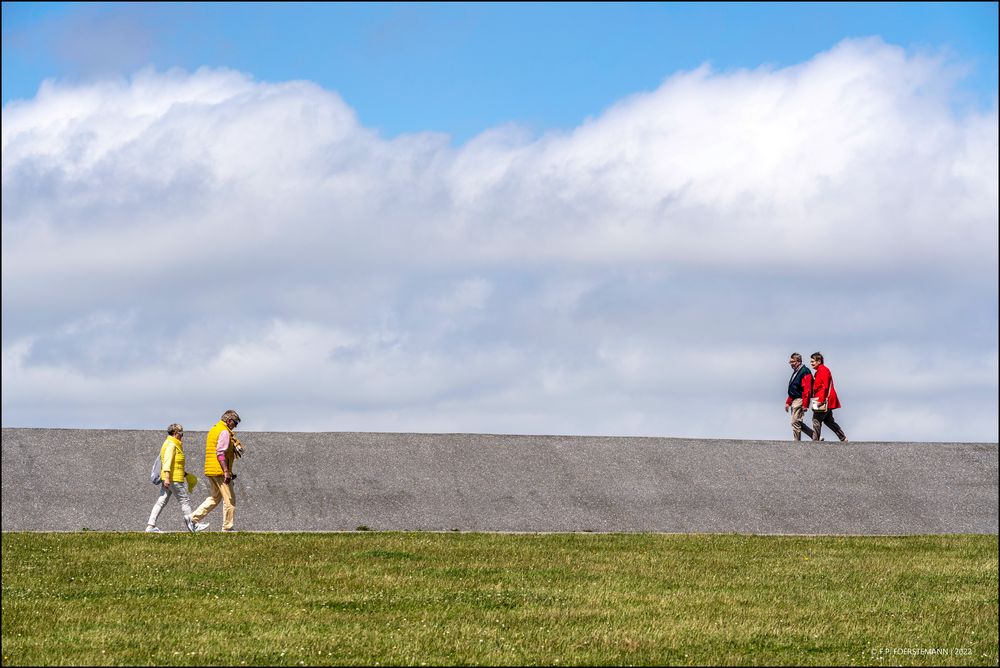 Am "Laufsteg"