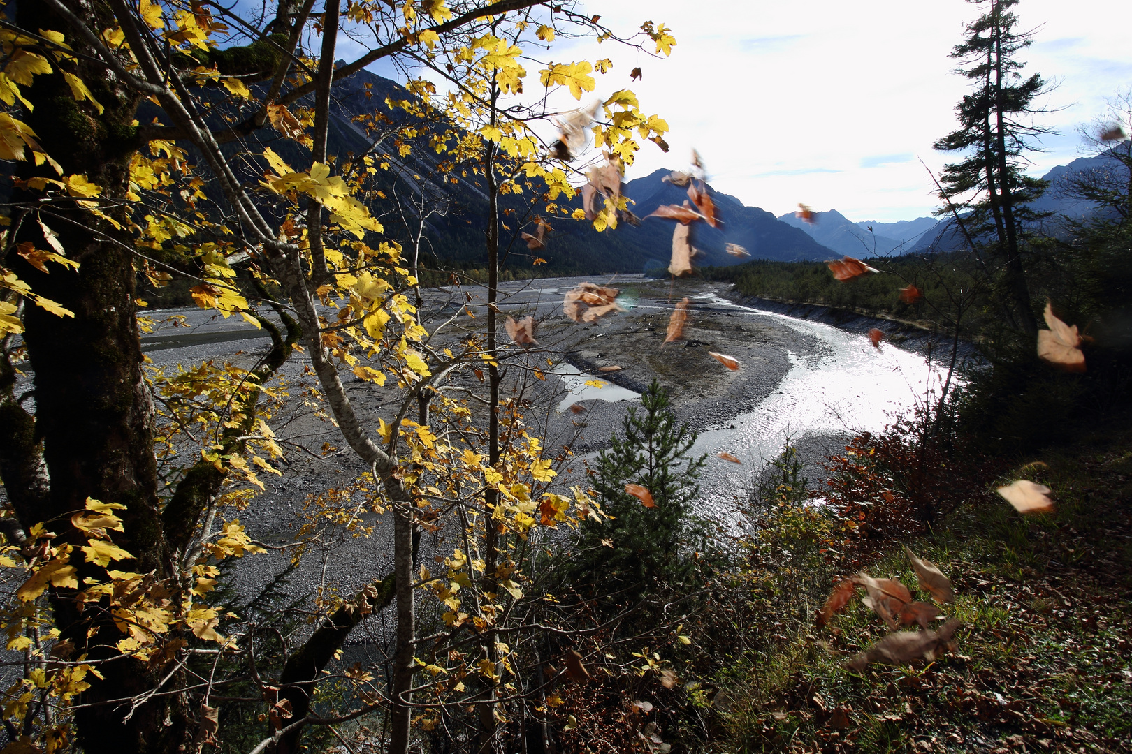 am Lech - in Forchach  - 26 10 2018